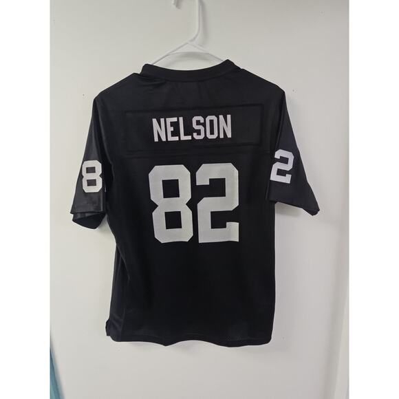 NFL Team Apparel PRO LINE Jersey Youth Medium Oakland Raiders #82 Jordy Nelson - Picture 6 of 8